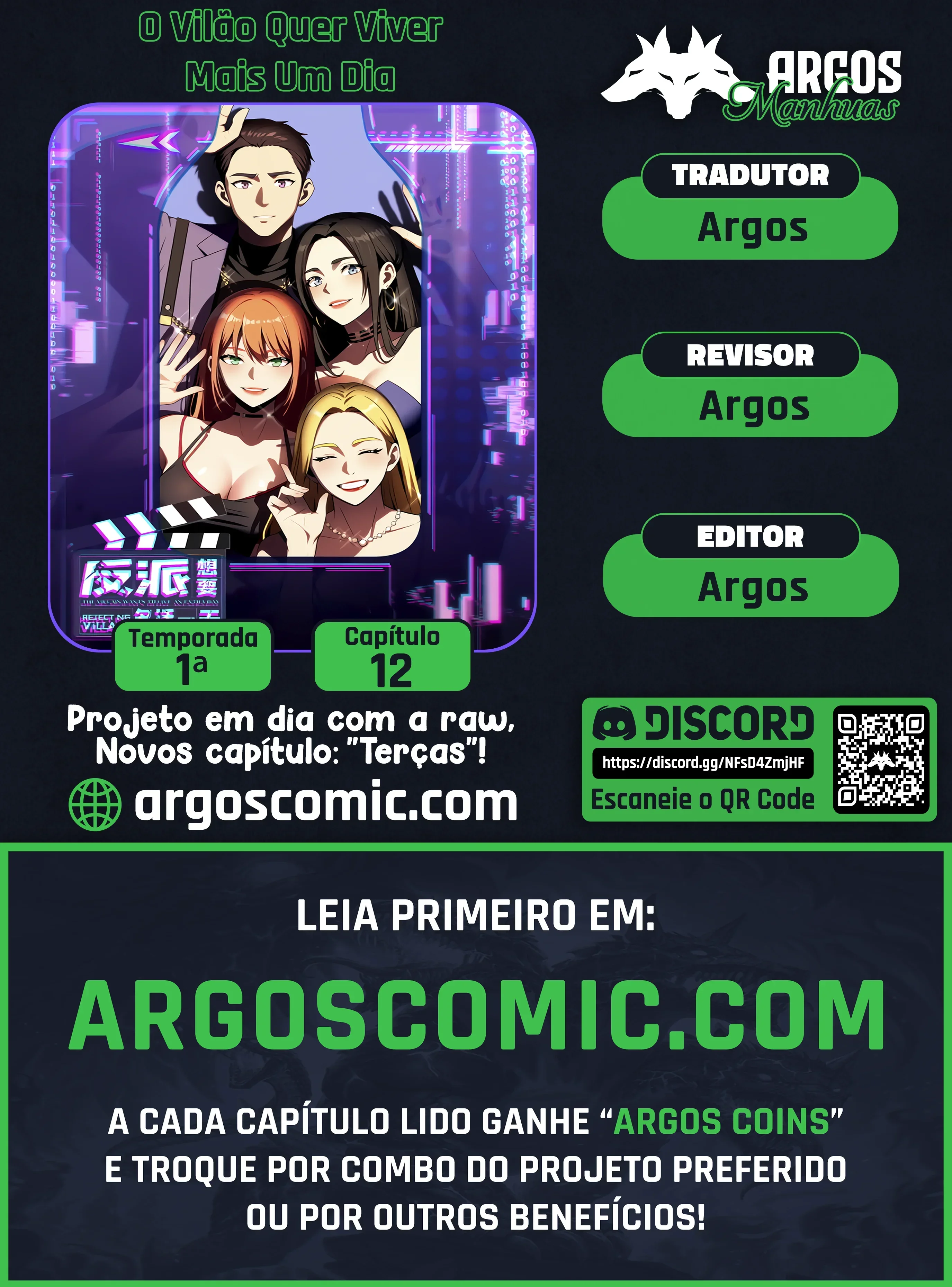 O Vilão Quer Viver Mais Um Dia Capítulo 12 page 0