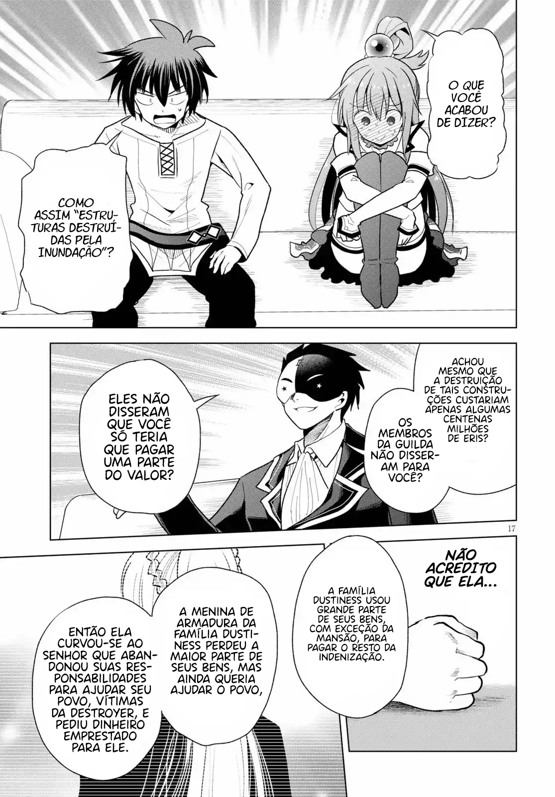 Kono Subarashii Sekai ni Shukufuku wo! – Capítulo 76 page 17