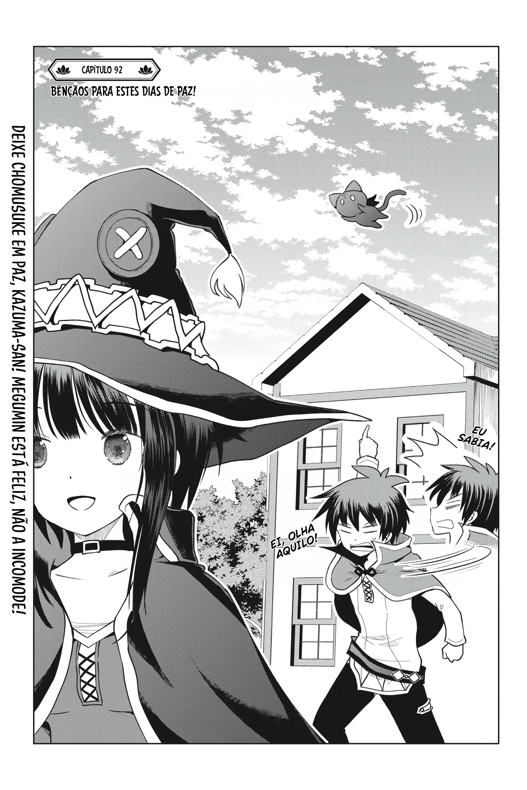 Kono Subarashii Sekai ni Shukufuku wo! – Capítulo 92 page 1