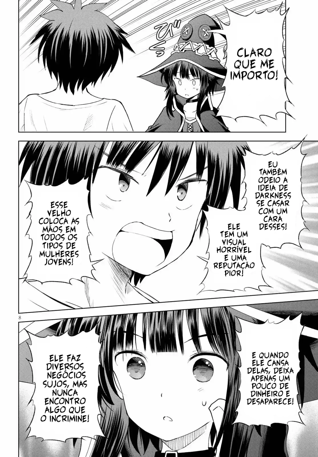 Kono Subarashii Sekai ni Shukufuku wo! – Capítulo 76 page 8