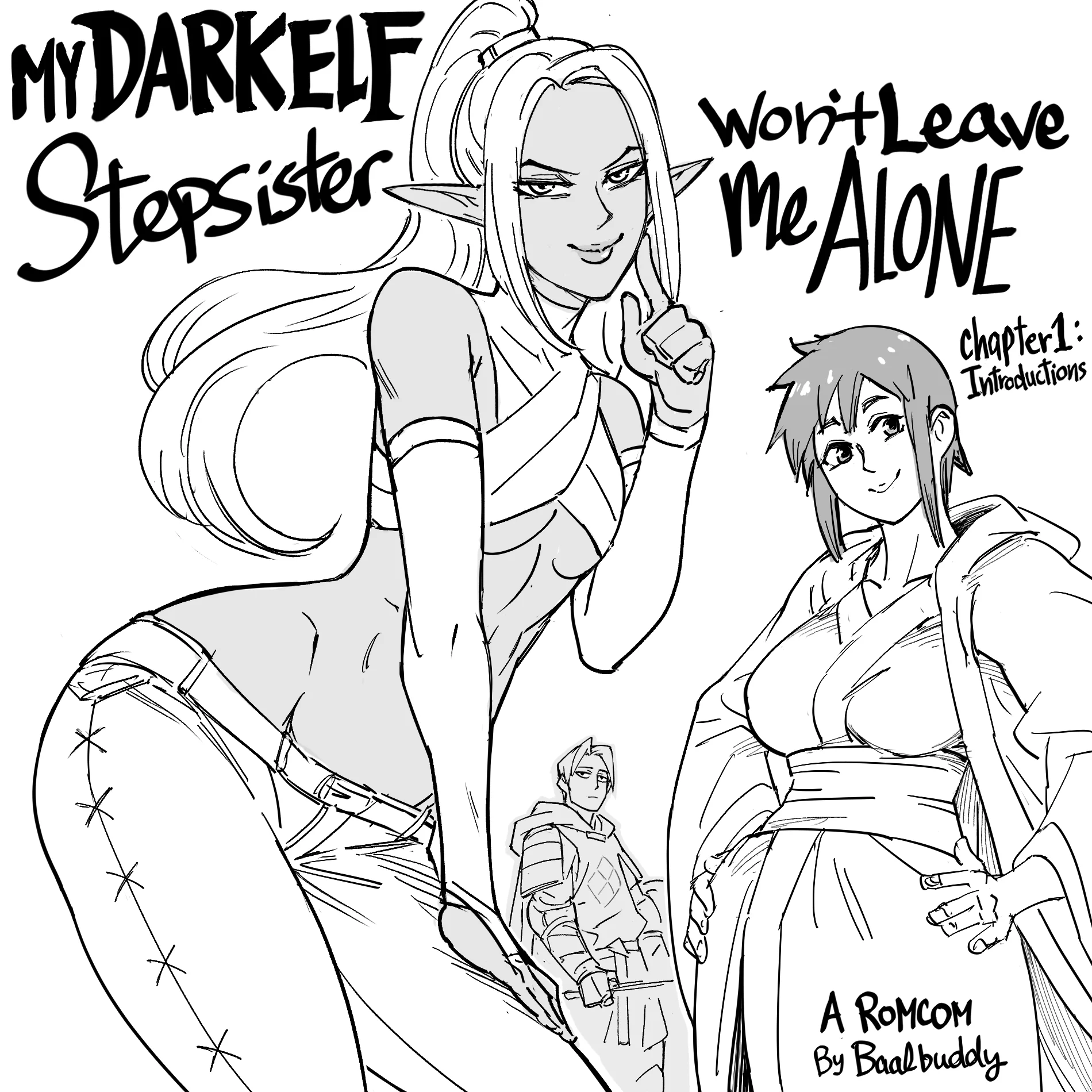 My Dark Elf Step Sister Won’t Leave Me Alone
